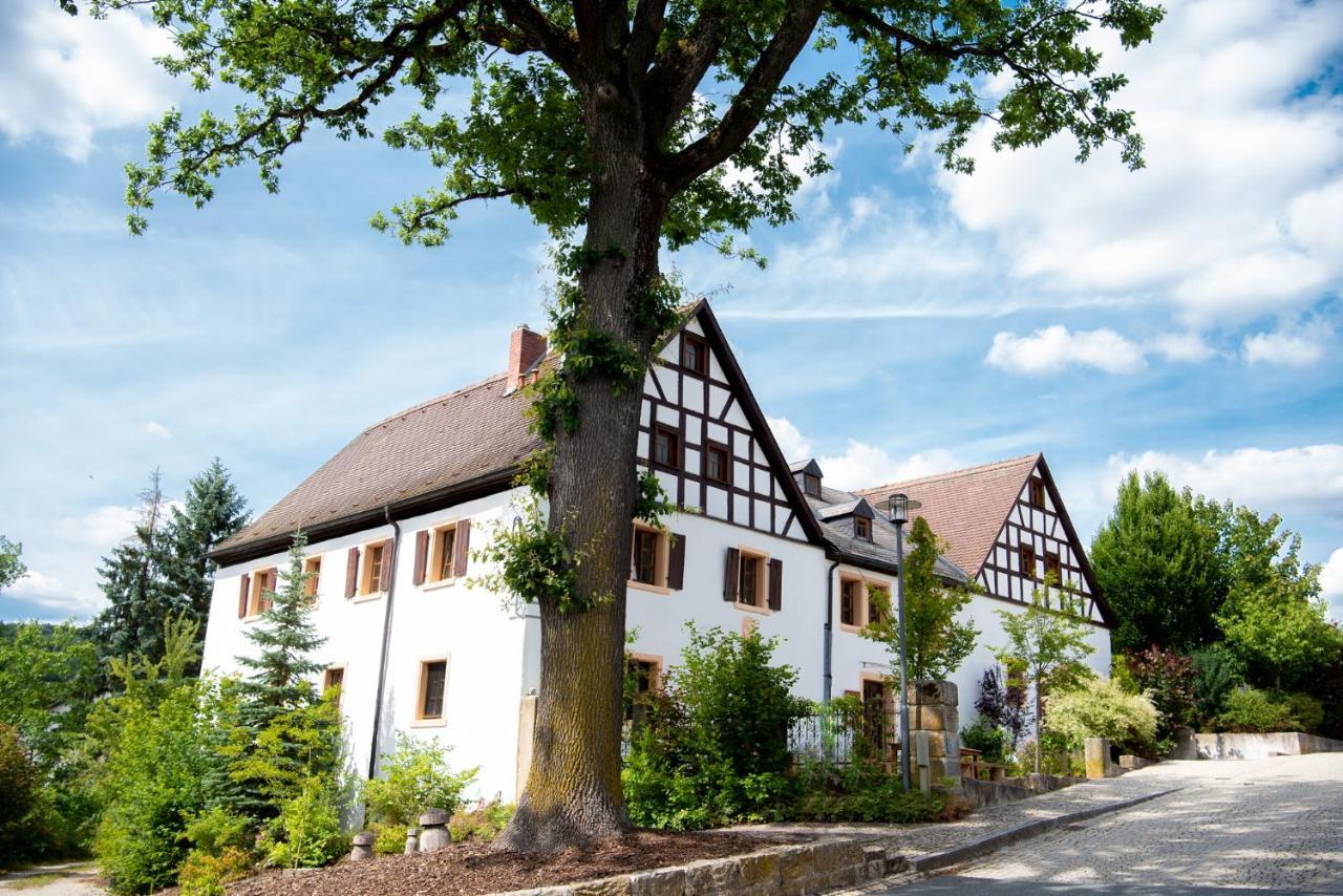 ホテル Gutshof Mengersdorf Mistelgau エクステリア 写真